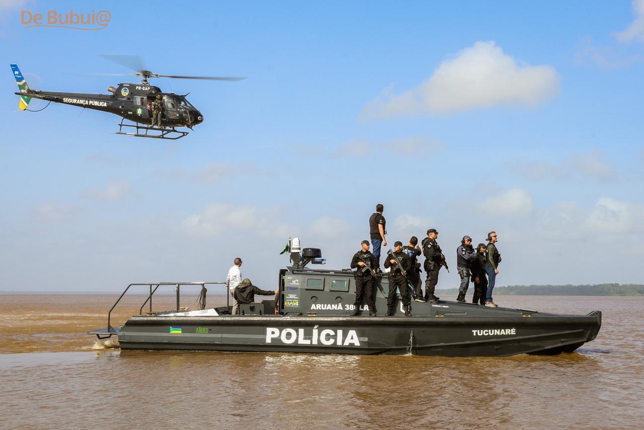 Patrulhamento de regiões ribeirinhas ganha reforço com lancha blindada para forças de segurança