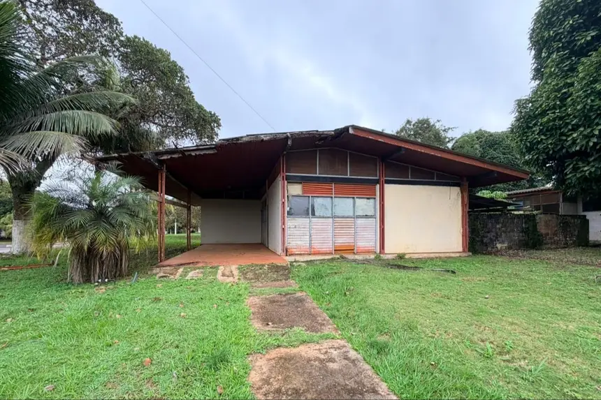 Prédio recebido pelo estado vai ser reformado para abrigar nova sede do Rurap em Serra do Navio